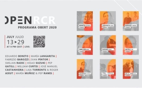Open Programme 2020 online. RCR Bunka