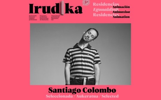 Santiago Colombo. Graphic animation residencies Irudika 2021