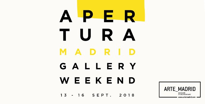Apertura Madrid Gallery Weekend 2018