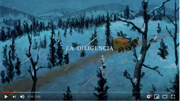 La diligencia. Audiovisual de la exposición "Concepción Arenal. La pasión humanista&#39;