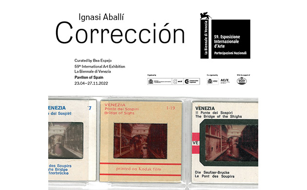 &#39;Corrección&#39;. Pabellón de España en la 59 Bienal de Arte de Venecia 2022