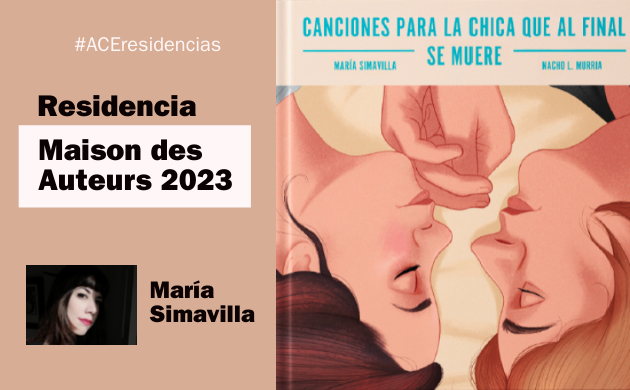 María Simavilla | Residencia de novela gráfica en la Maison des Auteurs 2023