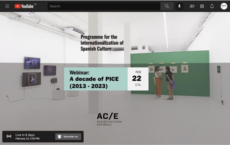 Webinar: Una década de PICE (2013 - 2023)