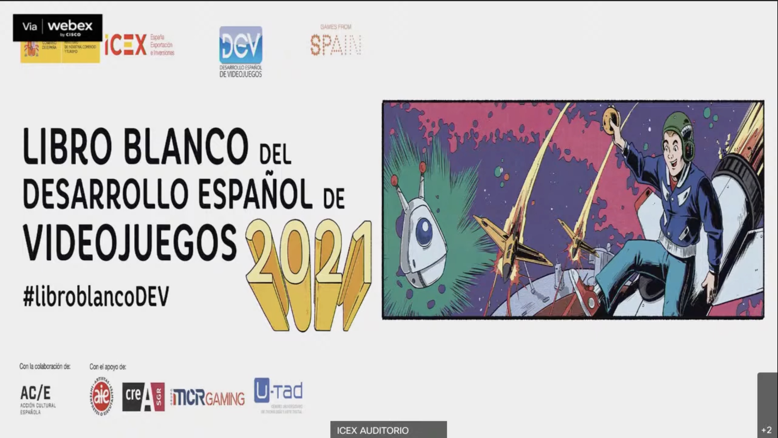 Presentation of the Libro Blanco del Desarrollo Español de Videojuegos 2021