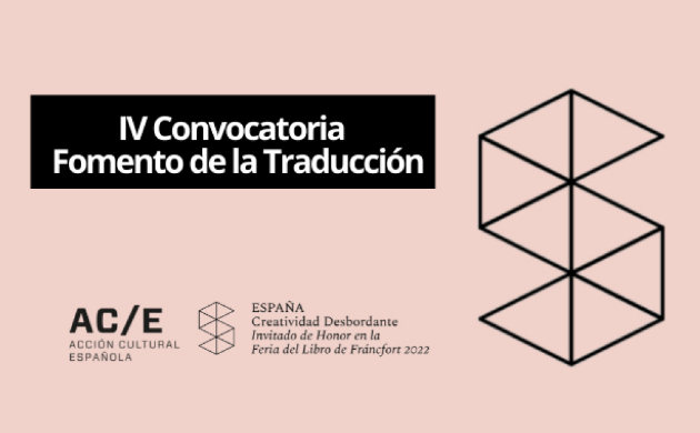 IV Convocatoria del programa de fomento de la traducción 2022 - 2023
