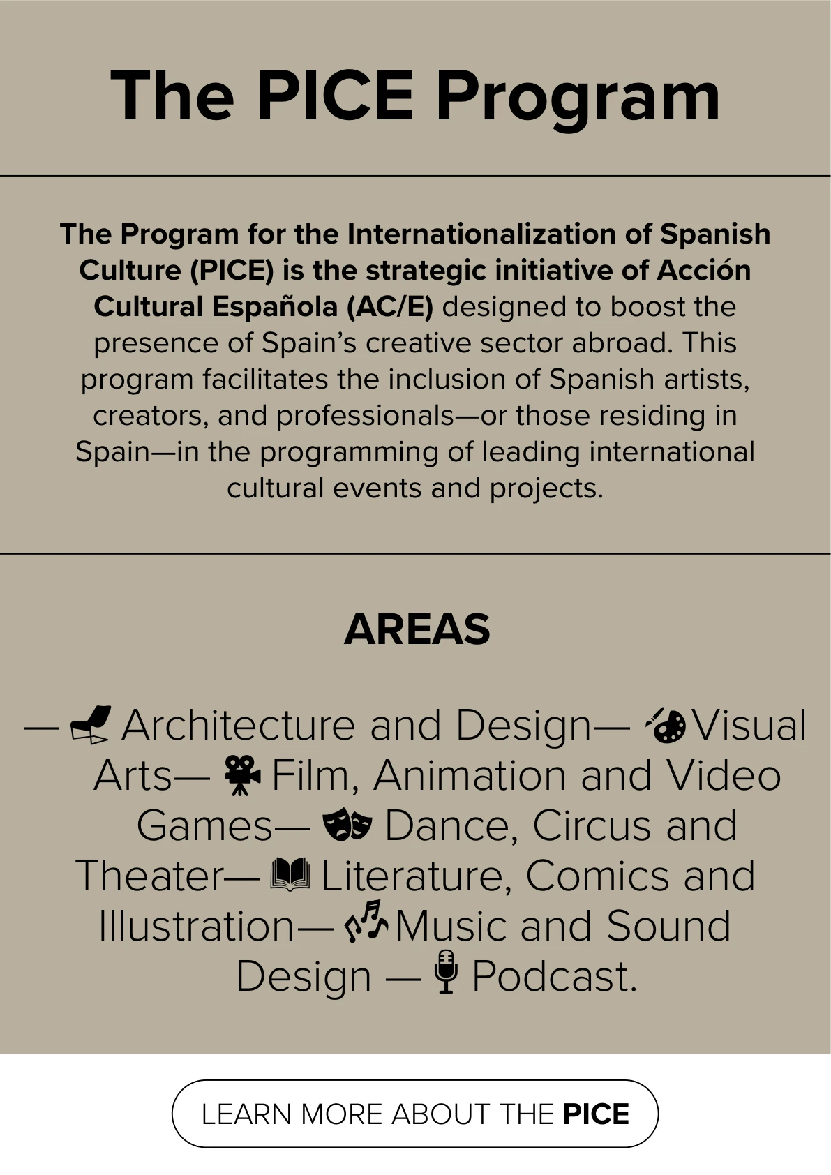 The PICE Program