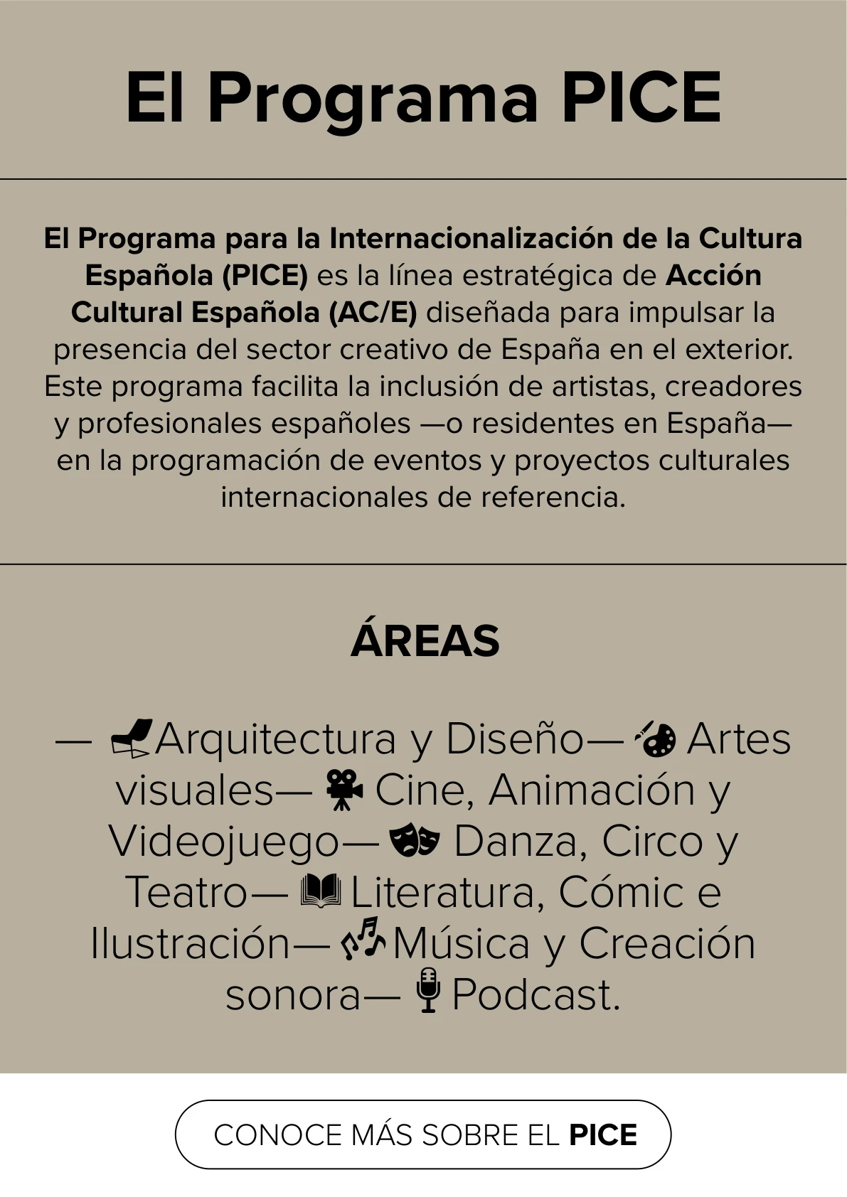 El Programa PICE
