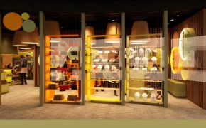 Más de 20 marcas de prestigio españolas están presentes en la tienda del Pabellón de España en la Expo