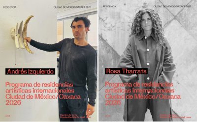 Andr&eacute;s Izquierdo y Rosa Tharrats, seleccionados para la tercera edici&oacute;n de las Residencias Art&iacute;sticas FMJJ en M&eacute;xico