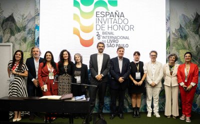 Espa&ntilde;a abre las puertas de su pabell&oacute;n como Pa&iacute;s Invitado de Honor en la Bienal Internacional do Livro de S&atilde;o Paulo 2026