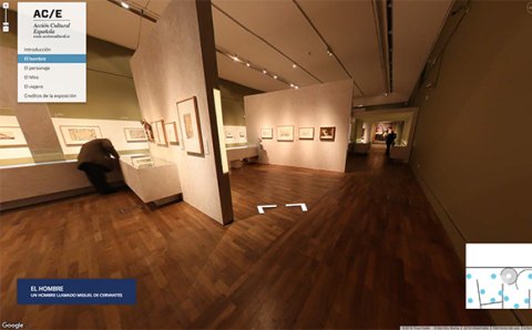  360 Virtual tour of 'Miguel de Cervantes: From Life to Myth' at the  BNE