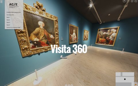 Visit 360 of the exhibition about Charles III in the MAN