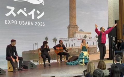 Cádiz pisa fuerte en la Expo Osaka 2025 de Japón con flamenco y compás | portaldecadiz.com
