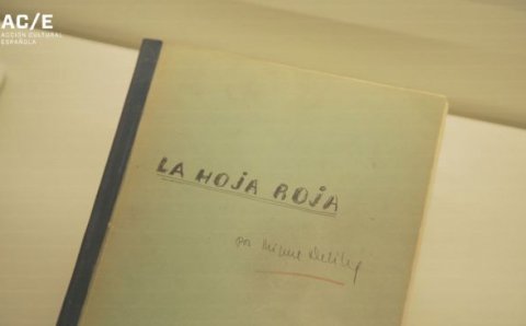 &#39;La hoja roja&#39;. #ExpoDelibes