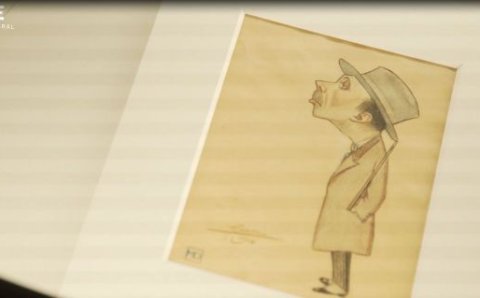 Delibes caricaturista. #ExpoDelibes