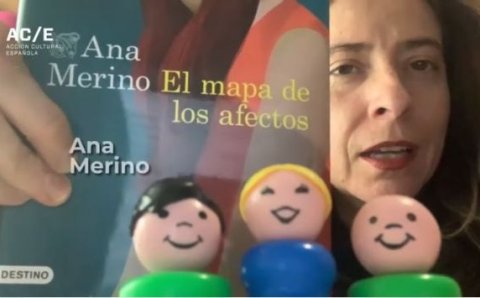Ana Merino y su libro &#39;El mapa de los afectos&#39;
