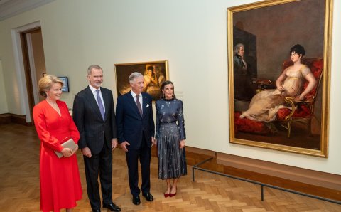Fotografía de la exposición "Luz y Sombra. Goya y el realismo español" | Europalia 2025