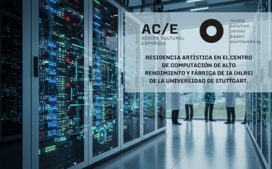 Artistic residency at the AI factory and High-performance Computing Center (HLRS) Stuttgart 2026