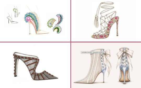 La moda a tus pies. Un di&aacute;logo entre la historia de la moda espa&ntilde;ola y el calzado contempor&aacute;neo