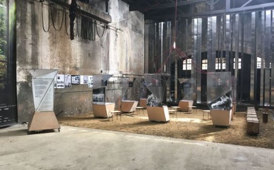 Photos of the exhibition 'Transit through the Spanish Scenography'