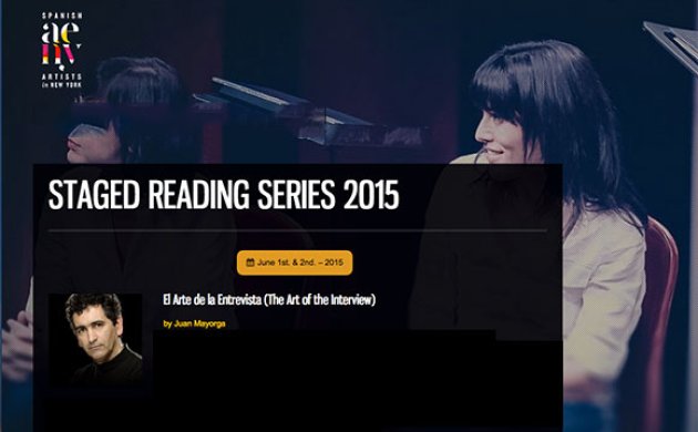 Staged Reading Series 2015 