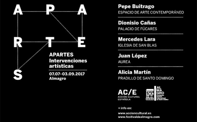 Apartes. Artistics Interventions to Celebrate the 40th Anniversary of the Almagro International Classical Theatre