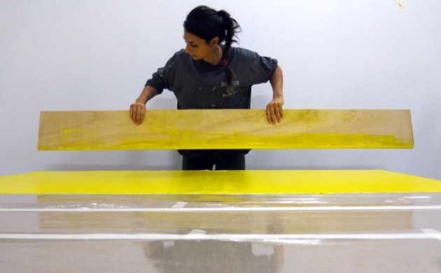 Irene Grau y Misha Bies Golas en la Residencia Paulo Reis de Ateliê Fidalga 2018