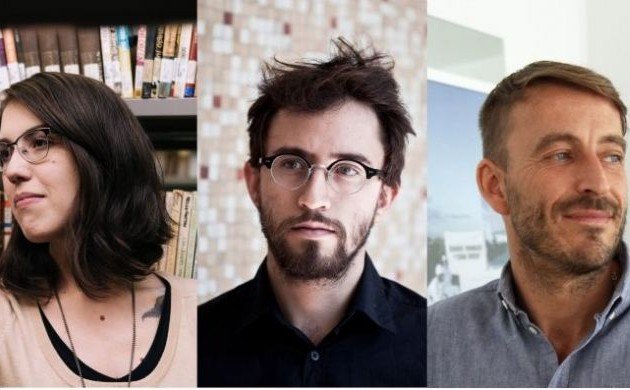 Javier Montes, Luisa Geisler, Daniel Saldaña. Residencia de Escritores Malba 2019