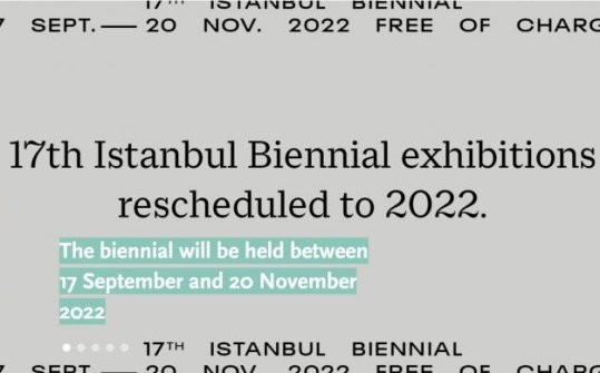 17 Bienal de Estambul de Artes visuales y Arquitectura 2022