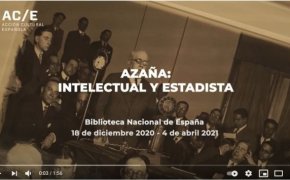 Azaña: Intellectual and statesman. The exhibition