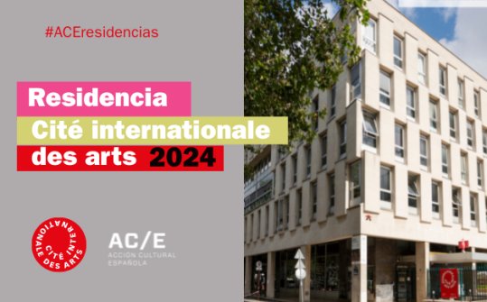 Residencia de escritores en Cité internationale des arts 2024